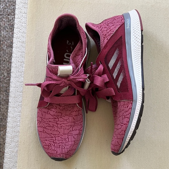adidas Shoes - Adidas Lux Edge Women's Maroon Athletic Shoes